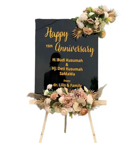 Papan Bunga Akrilik Slamparejo